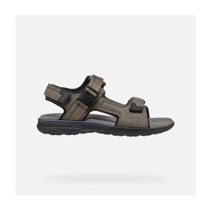 Geox Homme U SPHERICA EC5 B Sandale de Sport, Dove Grey, 40 EU