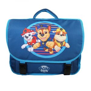 Bagtrotter - pat'patrouille - cartable 38cm - bleu - 2 compartiments - 1