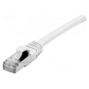 Image de H.Koenig Câble Ethernet RJ45 Cat 6 FTP Blanc - Snagless 3 m