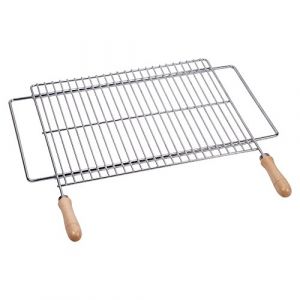 Sauvic 02820 - Grille de barbecue universelle inoxydable 70/80 x 40 cm
