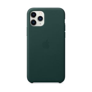 Apple Coque iPhone 11 Pro Cuir Vert