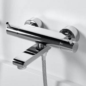 Steinberg Série 100 Thermostat de baignoire/douche AP 1/2, chromé - 1003170