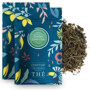 Comptoir français du thé - Ceylan green curls - 2x100 grammes de thé vert vrac