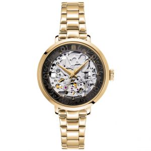 Pierre Lannier Montre Femme Automatic - 142G532 Bracelet Acier Dor&eacute;