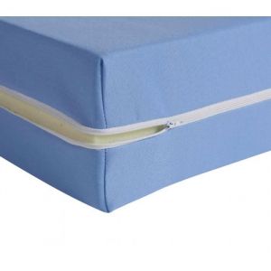 Terre de Nuit Housse rénove matelas coloris bleu 13 cm 180gr-m² 140x190