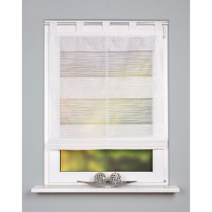 Home Wohnideen Home fashion Lot de 2 Volets roulants Scherli GABI - Blanc - 130 x 80 cm