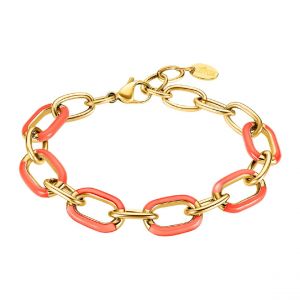 Bracelet Femme Lotus Style Bijoux Tropical Vibes LS2330-2-4 Acier dor&eacute;