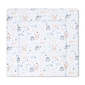 Matelas À Langer Pour Bébé 75x72 Cm - Coton Doux, Lavable - Table À Langer & Tapis À Langer Hiboux