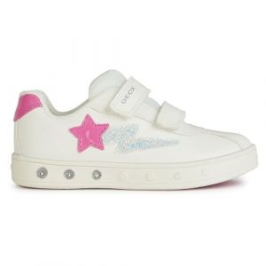 Geox Baskets basses enfant J SKYLIN GIRL Blanc - Taille 24,25,26,27