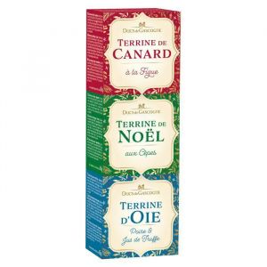 Ducs de Gascogne Coffret gourmand "Trio de Noël" - Spécial CADEAU