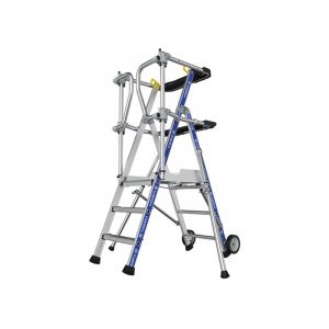 Tubesca Plate-forme roulante sherpamatic garde-corps portillon 22 kg 3 1 pi&egrave;ce(s) roulante 2.7 m 150 kg plate-forme roulante sherpamatic 3 marches 2.11 m - tu