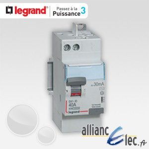 Image de Legrand DX3-ID 2P 40A AC 30MA TGA