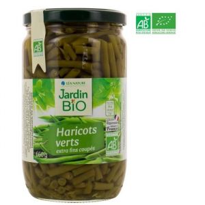 Image de Jardin Bio Haricots Verts 660 g - Lot de 3