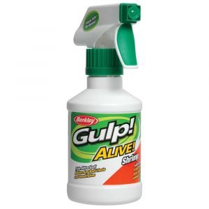 Berkley Gulp Alive Spray attractant pour poissons Arôme crevette 236 ml