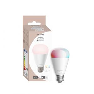 Ampoule connectée Aqara E27 RGB 1100 lm 10,5 W IRC90 Zigbee/Bluetooth Alexa/Google HomeKit
