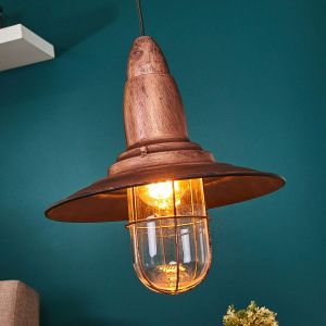 Image de Trio Suspension Fisherman, finition cuivre antique