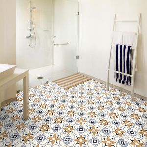 Stickers Sol Anti-d&eacute;rapant avec Protection - carrelages sol duarte - 1 sticker de 60x100cm