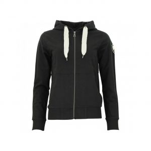 Sweatshirt coton full zip femme Peak Mountain French Terry