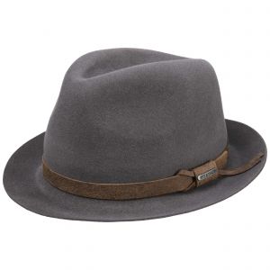 Image de Stetson Chapeau Feutre de Poil Vernier Player gris XL (60-61 cm)