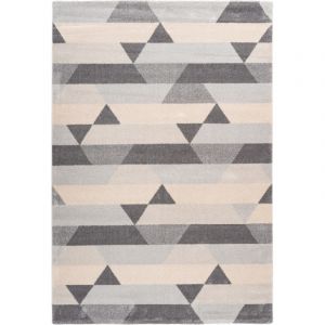 Allotapis Tapis scandinave polypropylène rectangle graphique Modesto 120x170