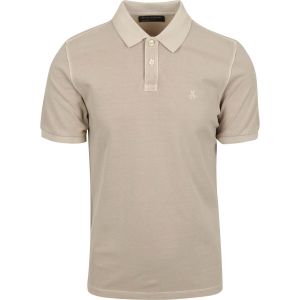 Marc O'Polo Polo Faded Silk Greige Gris Beige taille XXL