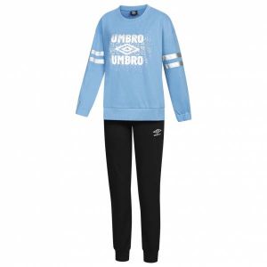 Umbro Premium Femmes Surv&ecirc;tement 32085S-Bleu-Niagara-Noir