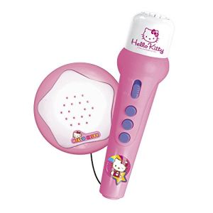 Reig Musicales 1501 - Microphone avec haut-parleur amplifié Hello Kitty