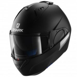 Shark Casque modulable EVO-ONE BLANK Mat noir - XS