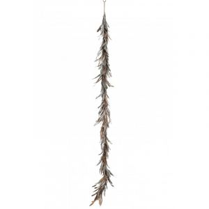 Image de Jolipa Guirlande décorative plumes argent 160cm