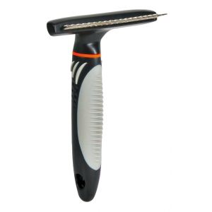 Image de Trixie Grattoir metallique poil long - 10x15cm