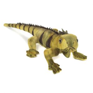 Hermann Teddy 92338 Iguane 49 cm Peluche avec garnissage recyclé
