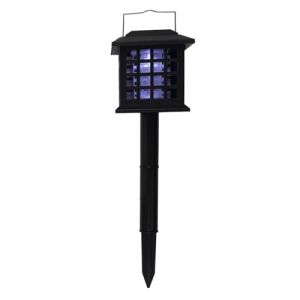 Je Cherche une Idée VOO0039, Lampe LED Solaire Anti Moustique 3 en 1, Énergie Solaire Écologique, Triple Fonctionnalité, Facilité d'entretien, Format Pratique et Compact