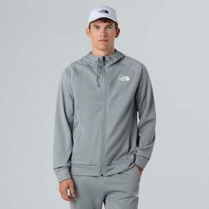 The North Face Veste À Capuche Zippée Reaxion 2.0 Pour Homme Monument Grey Dark Heather Taille XXL male