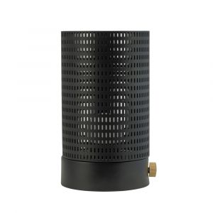 Dyberg Larsen Lampe à poser rechargeable LED Mesh, noir, hauteur 20 cm