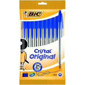 Bic Cristal Medium bleu - sachet de 10