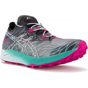 Asics Women's Fujispeed - Chaussures de trail taille 9, gris