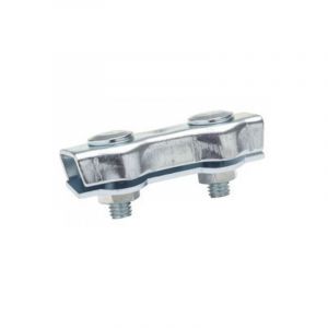 Chaubeyre Serre-câble plat 2 boulons acier zingué d 8mm 8360207