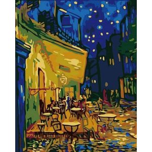Peinture au numéro « Van Gogh - Café »