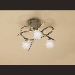 Image de Mantra Plafonnier 3 lampes classique Loop bruni Métal 1824