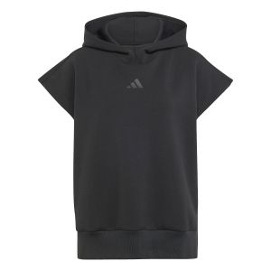 Adidas Sweatshirt à capuche sans manches femme Soft Lux