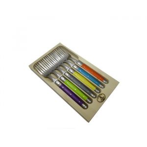 Jean Dubost Lot de 6 fourchettes LAGUIOLE