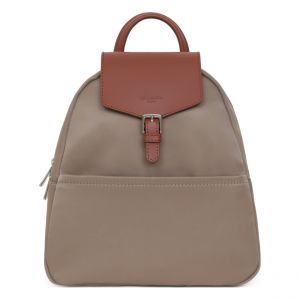 Hexagona Sac &agrave; dos - Taupe - Pop en nylon