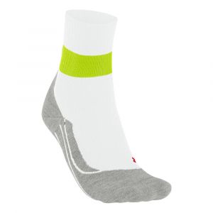 Falke RU Compression Stabilizing M SO respirantes anti-ampoule 1 paire, Chaussettes de course Homme, Blanc (White 2007) - nouveau, 39-41