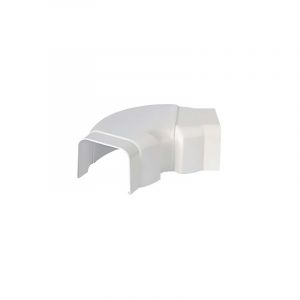 First Plast Coude réglable de 45° à 135° pour goulotte 80 x 60 mm - blanc Fir
