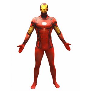 Image de Déguisement Morphsuits Iron Man adulte