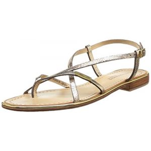 Les Trop&eacute;ziennes par M. Belarbi MONACO, Sandales Femme, Or (Or/Serpent), 39 EU