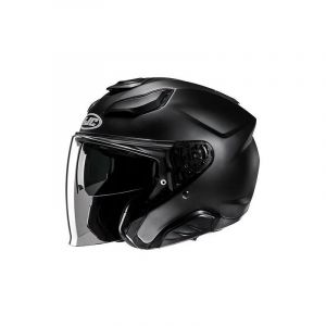 HJC Casque jet F31 Uni noir semi mat- L
