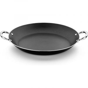 Monix Resistent Plus M371634 Poêle à paella antiadhésive en aluminium 34 cm