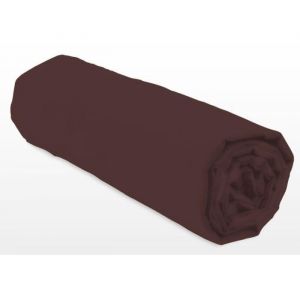 Lovely Home Drap-housse - LH71600 - 140x190+25 cm - Marron