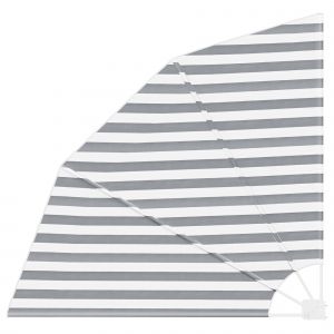 VidaXL Écran de confidentialité pour balcon Anthracite et blanc